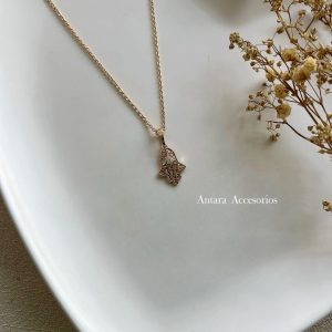 Collar mano de Fátima 🪬