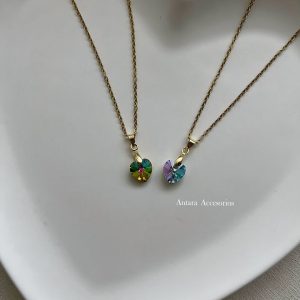 Collar corazón swarovski