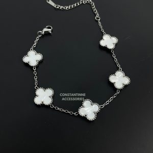 Pulsera Cleef White